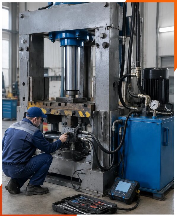 Ремонт гидравлических прессов в Горячем Ключе от 15500 р. | ЮнионикРу