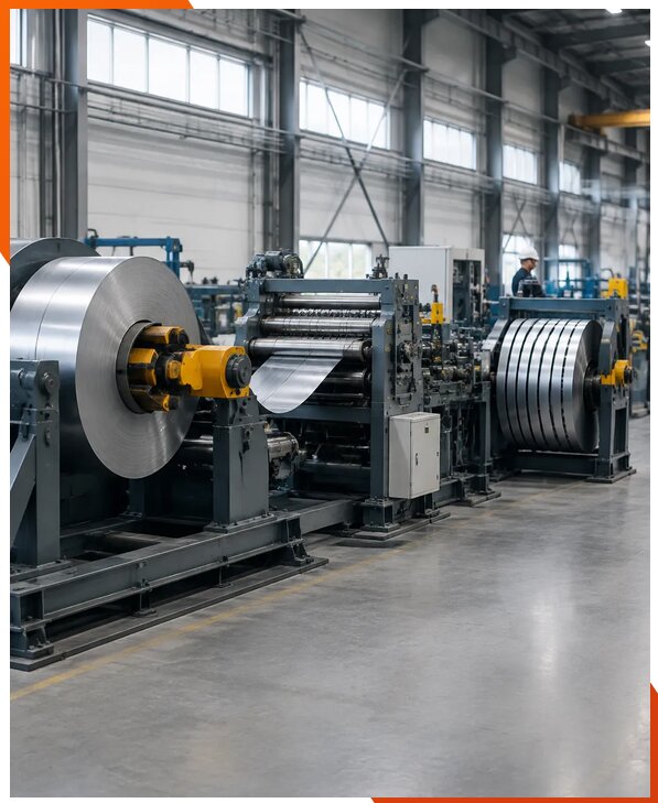 Поставка линий продольной резки металла под ключ в Горячем Ключе